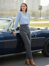 Women Solid V-Neck Regular Fit Top