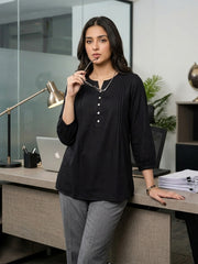 Women shirt collar Regular Fit Shirts