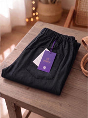 Vashuqi Black Color Trousers For Women And Girls