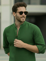 Mens Full Sleeve Casual Cotton Kurta