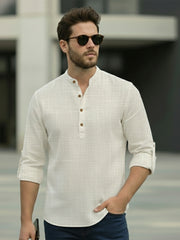 Mens Full Sleeve Casual Cotton Kurta