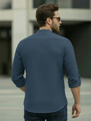 Mens Full Sleeve Casual Cotton Kurta