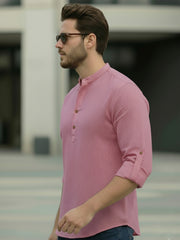 Mens Full Sleeve Casual Cotton Kurta