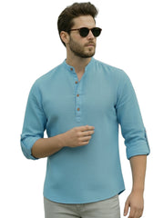 Mens Full Sleeve Casual Cotton Kurta