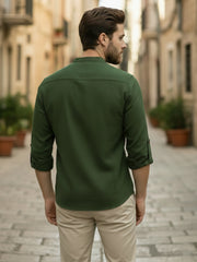 Mens Full Sleeve Casual Cotton Kurta