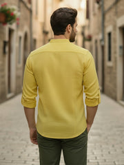 Mens Full Sleeve Casual Cotton Kurta