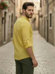 Mens Full Sleeve Casual Cotton Kurta