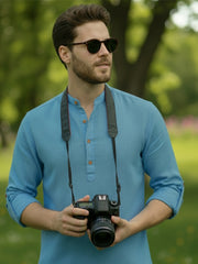 Mens Full Sleeve Casual Cotton Kurta