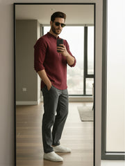 Mens Full Sleeve Casual Cotton Kurta