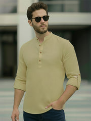 Mens Full Sleeve Casual Cotton Kurta
