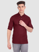 Mens Casual Slim Fit Full Sleeve Cotton Kurta