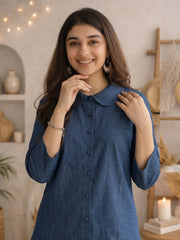 Women shirt collar Regular Fit Shirts