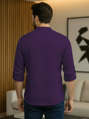 Mens Full Sleeve Casual Cotton Kurta