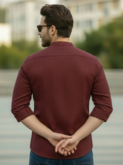 Mens Full Sleeve Casual Cotton Kurta