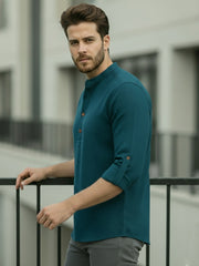 Mens Full Sleeve Casual Cotton Kurta