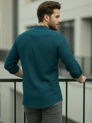 Mens Full Sleeve Casual Cotton Kurta