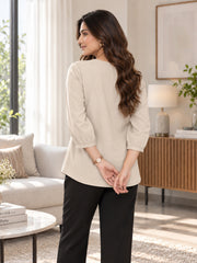 Elegant Rayon Casual  for Women Top | Soft & Stylish Everyday Wear