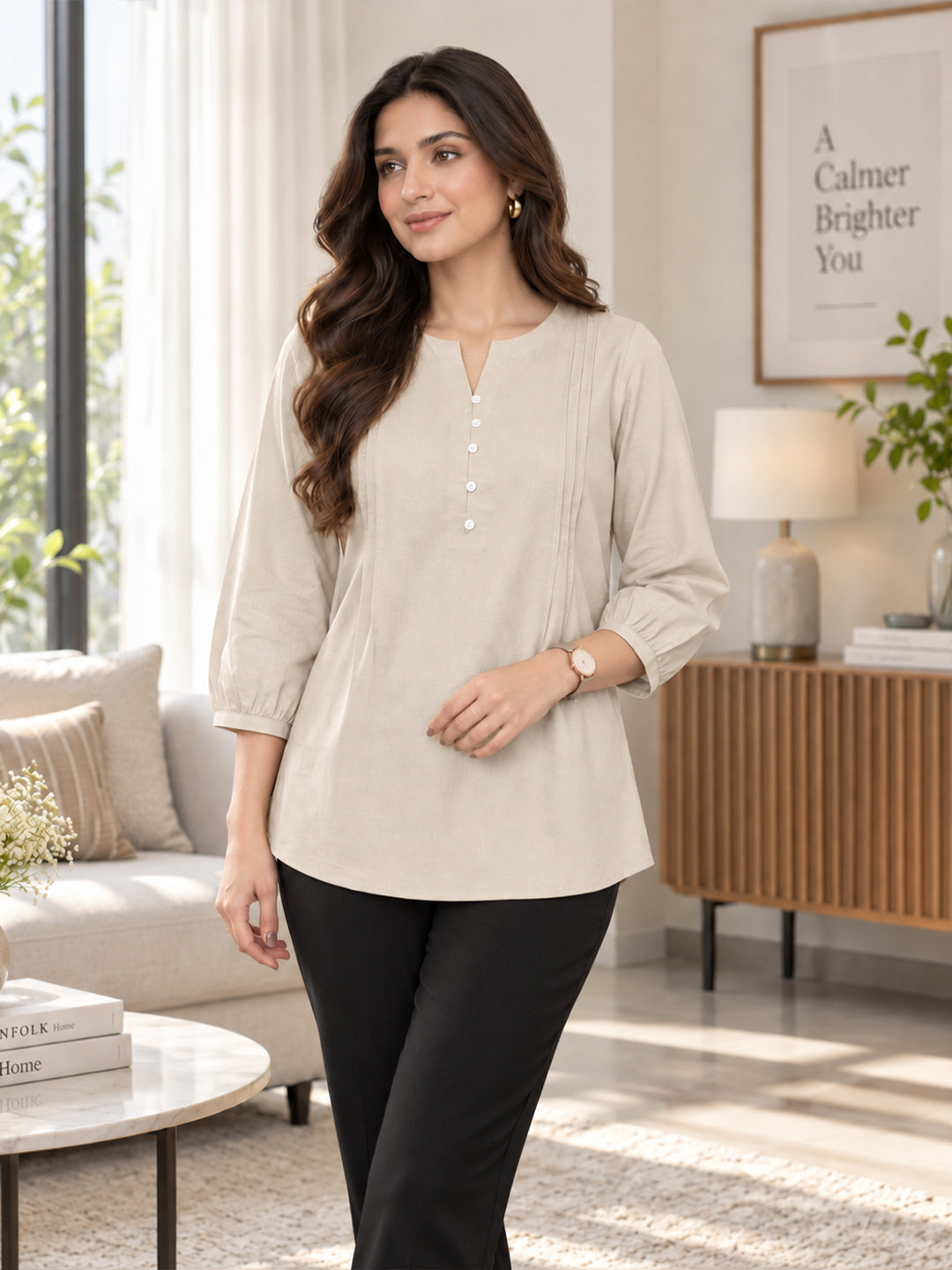 Elegant Rayon Casual  for Women Top | Soft & Stylish Everyday Wear