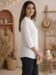 Women shirt collar Regular Fit Shirts